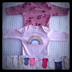 Carter and Old Navy short and long sleeve vest